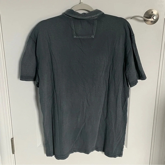 John Varvatos peace polo Shirt washed gray 29124 - Picture 10 of 16